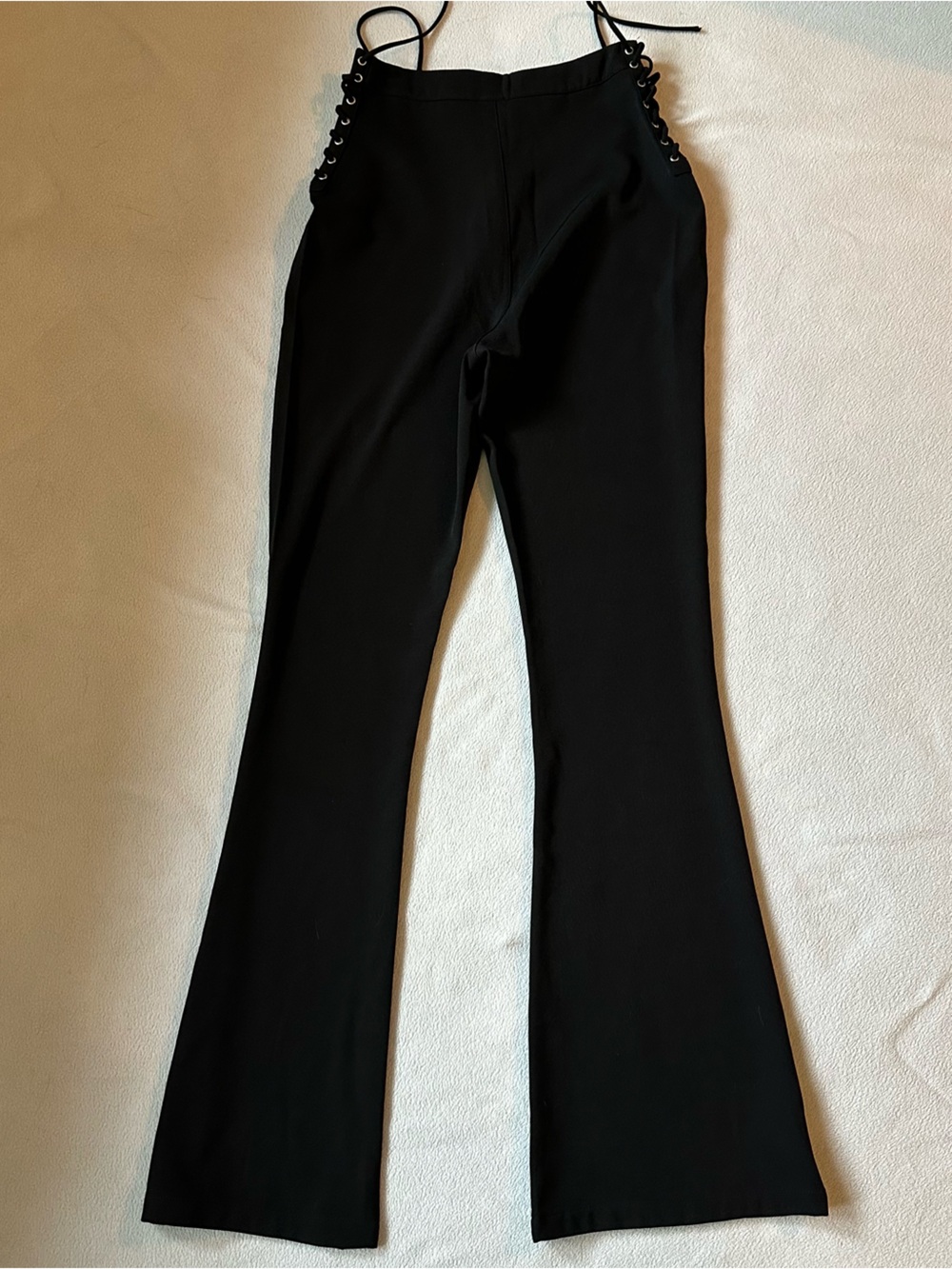 princess polly flare lace up pants